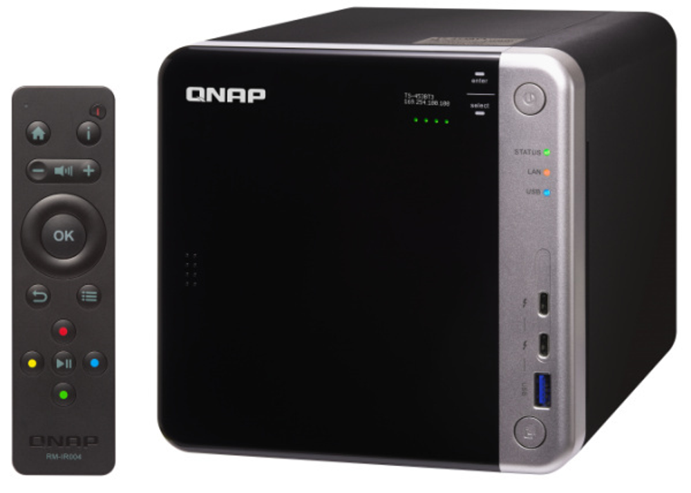 Сетевой накопитель QNAP  TS-453BT3-8G