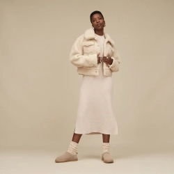 UGG Короткая куртка-тракер Frankie, натуральный