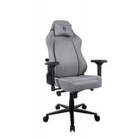 Компьютерное кресло (для геймеров) Arozzi Primo Woven Fabric - Grey - Black logo (PRIMO-WF-GYBK)