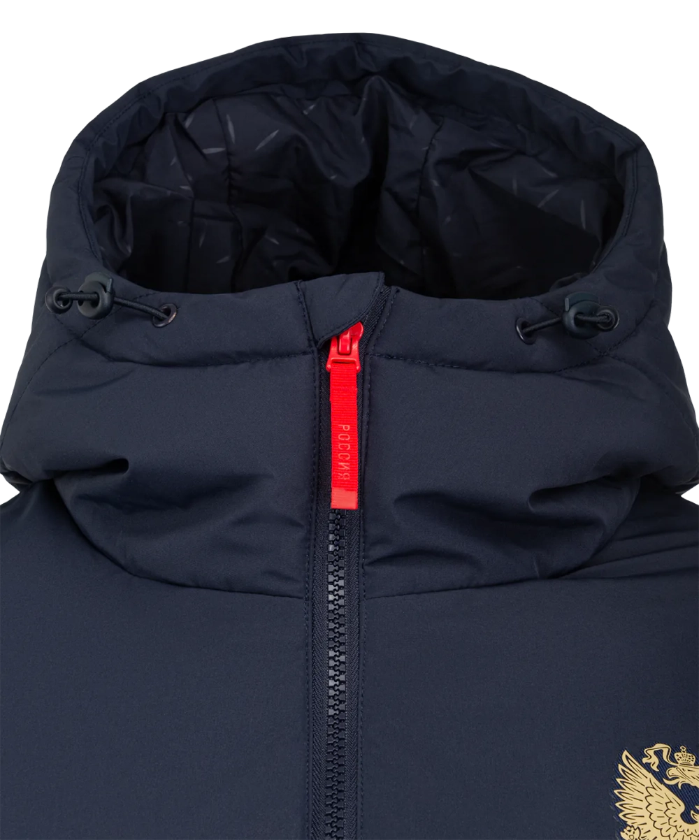 Пальто утепленное JOGEL NATIONAL PerFormPROOF Padded Coat, темно-синий - изображение 4