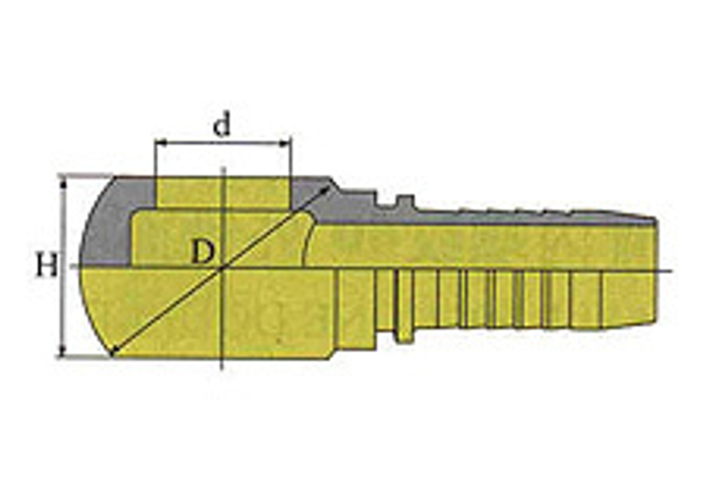 Фитинг DN 25 BANJO 1
