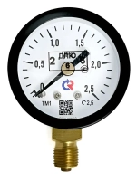 Манометр ТМ-110P.00 (0-2,5MРа) 25 бар, G1/8. кл. т. 2,5