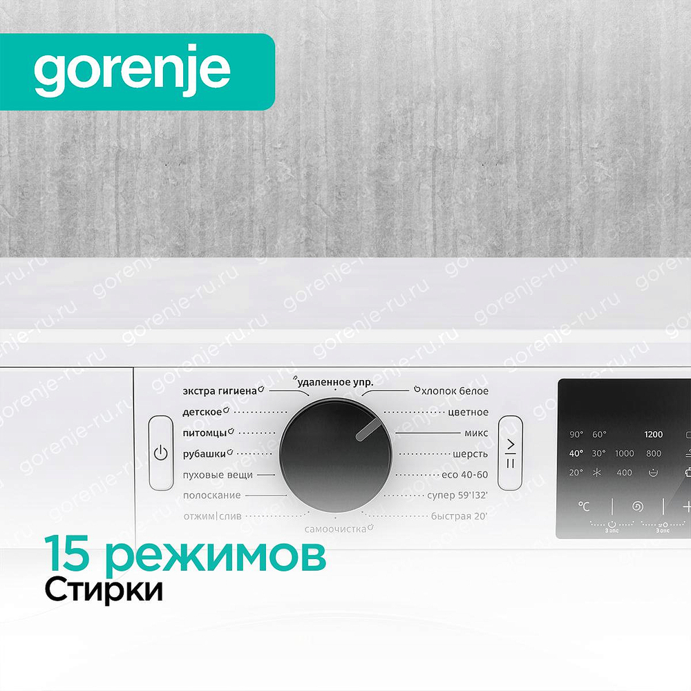 Стиральная машина Gorenje W1NGPI72SBS