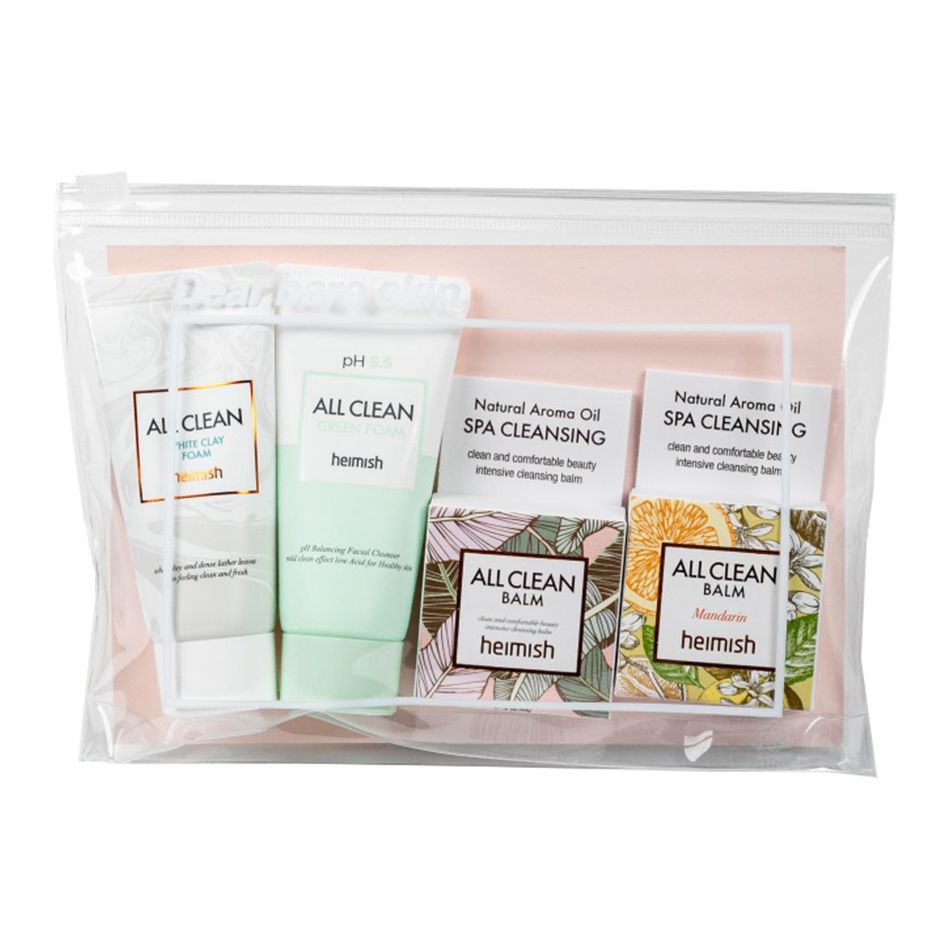 Набор мини версий очищающих и уходовых средств Heimish All Clean Mini Kit