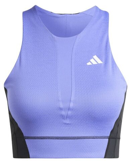 Женский топ теннисный Adidas HEAT.RDY Crop - разноцветный