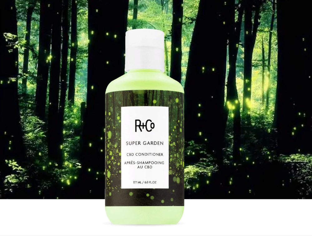 R+Co SUPER GARDEN CBD Conditioner/ДИВНЫЙ САД успокаивающий кондиционер, 177 мл
