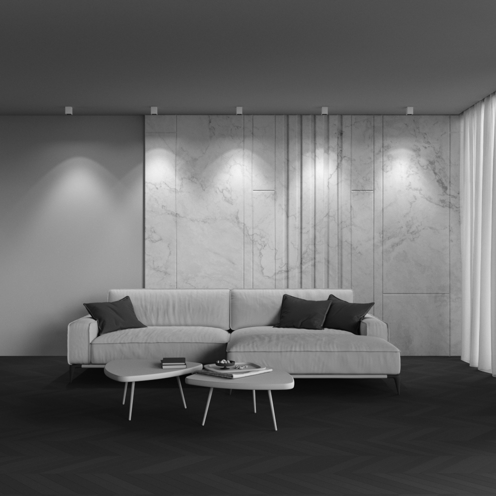 Накладной светодиодный светильник Maytoni Alfa LED C065CL-8W4K-SQ-WB