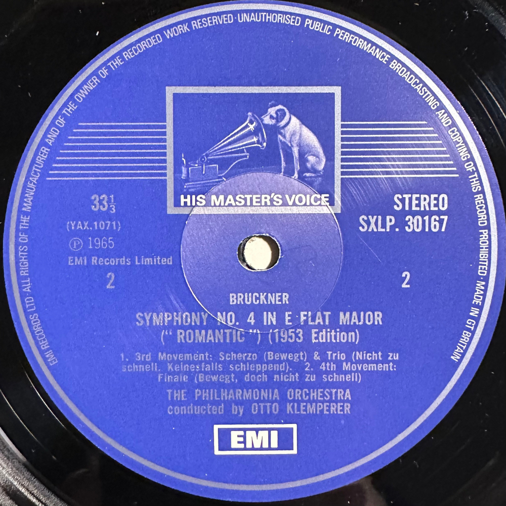 Брукнер - Симфония №4 (Англия 1973г.)