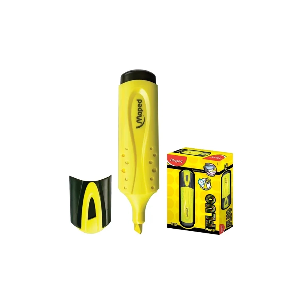 Маркер текст. Maped 5.0 Fluo Peps желтый линия 1-5 мм, 742534