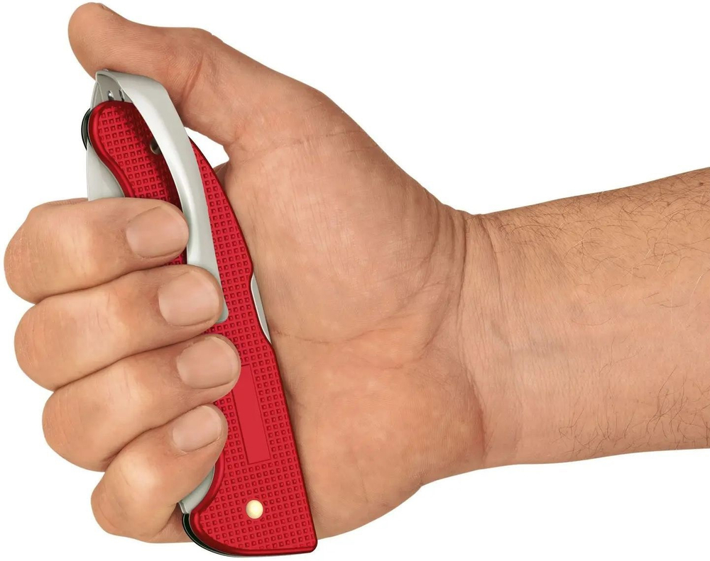 Нож Victorinox Evoke Alox, 136 мм, 4 функции, красный подар.коробка