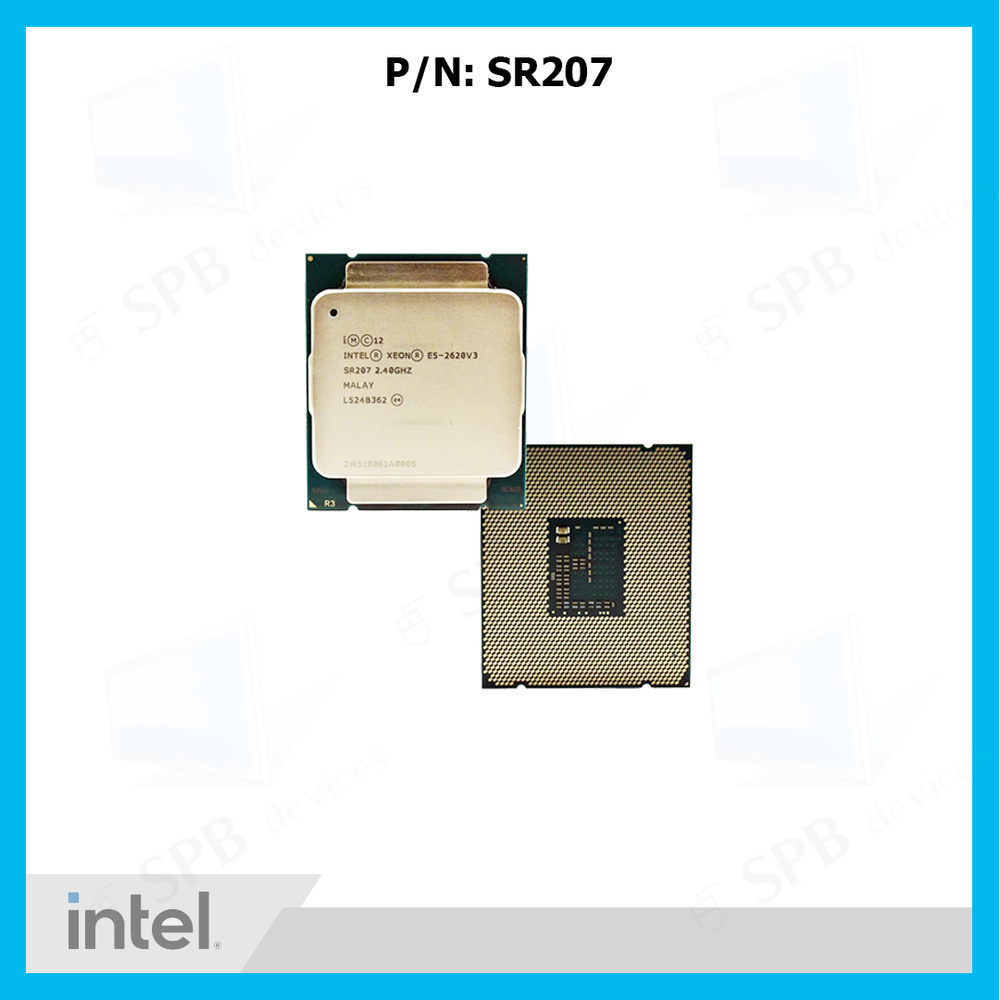 Процессор Intel Xeon E5-2620V3 2.4GHz 6-Core 15MB 8GT/S FCLGA2011-3 , SR207, oem