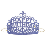 Тиара "С Днем Рождения" [Happy Birthday] 8 шт. (20,3 x 10,2 см)