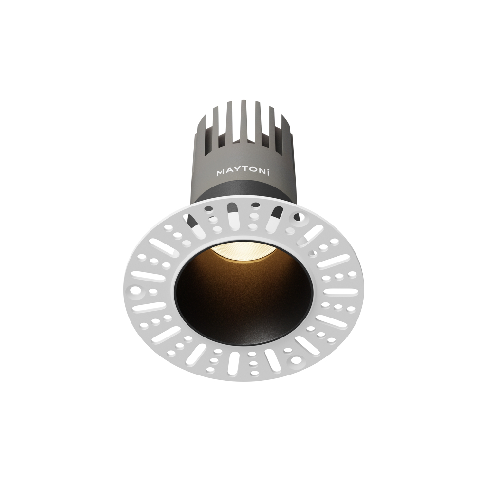 Встраиваемый светодиодный светильник Maytoni Dip DL120-10W-3K-TRS-B