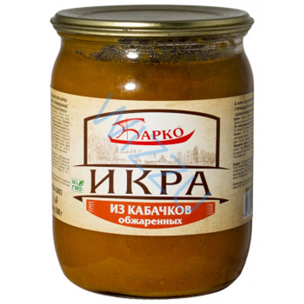 Икра из кабачков обжаренных 500г ГОСТ (Барко) 1/6 (Россия)