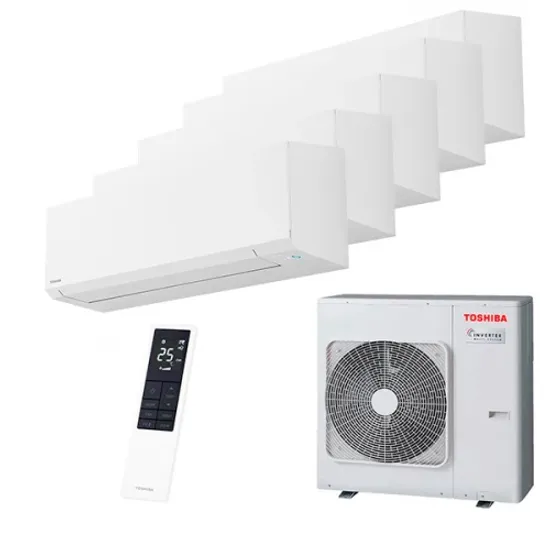 Мультисплит система на 5 комнат Toshiba RAS-B10G3KVSG-E x 5 / RAS-5M34G3AVG-E