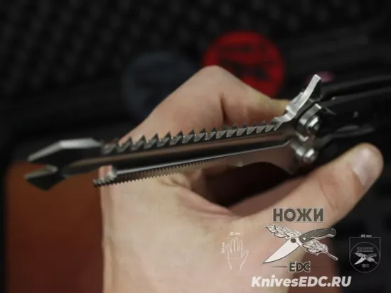 Нож многофункциональный НОКС Вервольф сталь 440C, рукоять G10