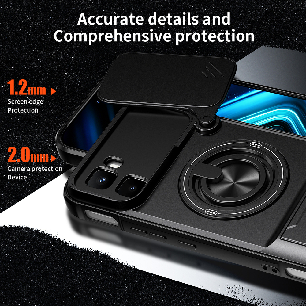 Противоударный чехол Эклипс для Infinix GT 50 Pro 5G/ Инфиникс Джейти 50 Про