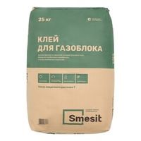 Клей для газоблока Smesit 25 кг