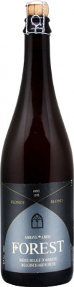 Пиво Силли Аббей Де Форест Блонд / Silly Abbaye De Forest Blonde 0.75 - стекло