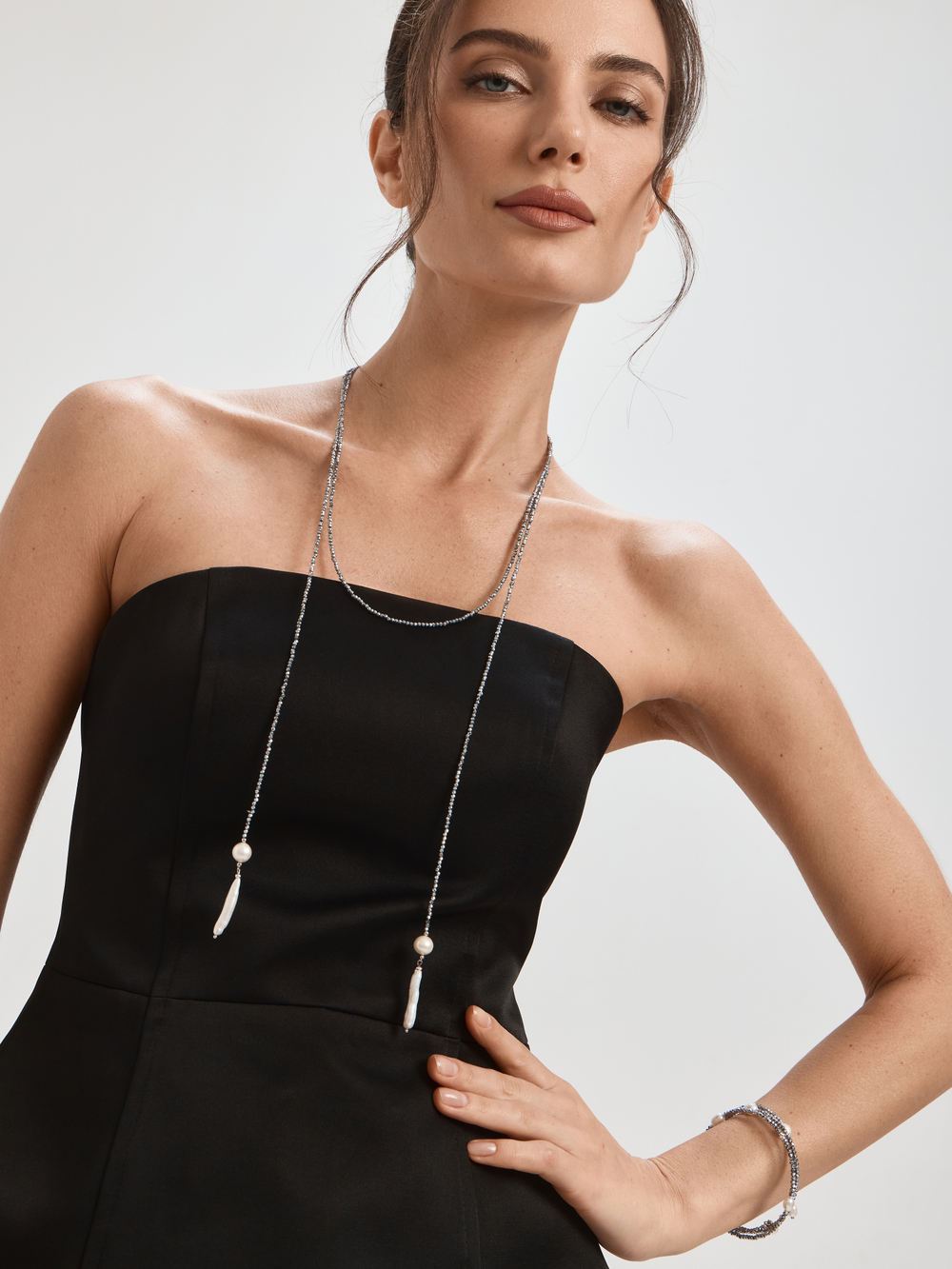 91003437 Колье Selena Pearls