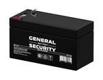 Аккумулятор General Security GSL 1.2-12 12B, 12 Ач