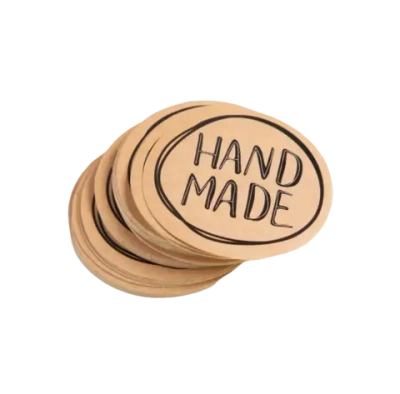Набор наклеек для бизнеса Hand made, 4 х 4 см - 50 шт.