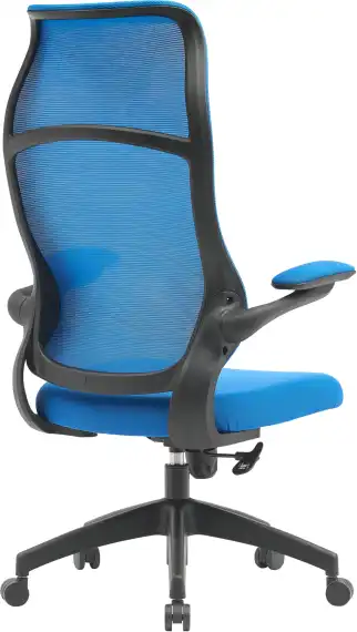 Кресло Cactus CS-MC505 темно-синий сиденье темно-синий сетка/ткань крестов. пластик