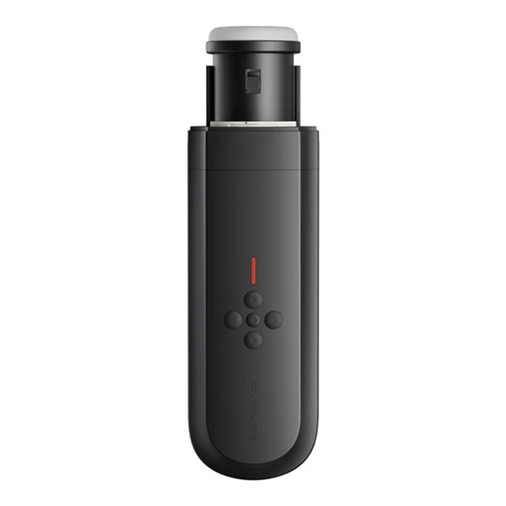 Интерактивный вибромастурбатор Lovense Solace Smart Black Thrusting Masturbator LE-37