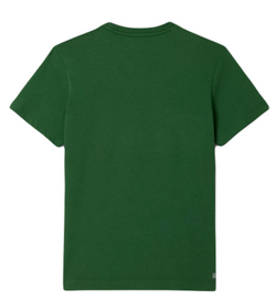 Мужская теннисная футболка Lacoste Tennis Heritage Print - зеленый