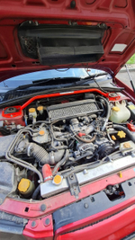 Распорка передних стоек (цельная) Subaru Forester SG