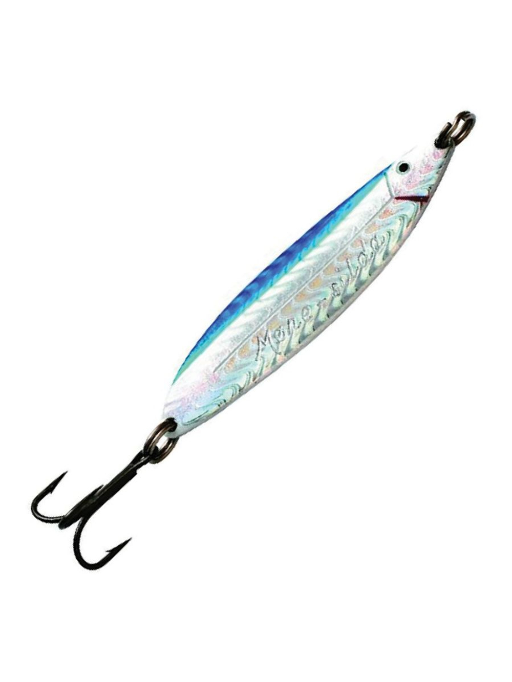 Блесна рыболовная колеблющаяся Blue Fox Moresilda Holographic 18, 7,5 см, 18 г, Copper Black 04