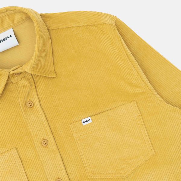 Рубашка FW23 Velvet Amber Горчичная - фото 5