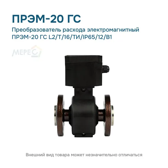 Преобразователь расхода электромагнитный ПРЭМ-20 ГС L2/T/16/ТИ/IP65/12/B1