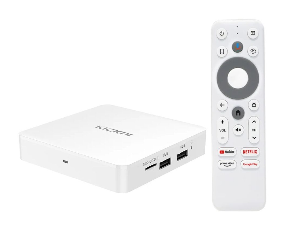 KICKPI KP1 ТВ-Медиаприставка GoogleTV, 2/32 Гб