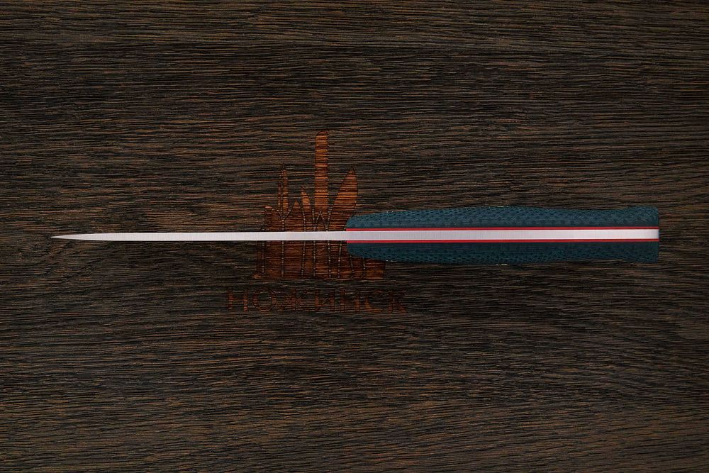 Нож туристический Южный крест Росомаха, клинок 130мм, сталь VG-10, рукоять текстолит изумруд