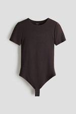 Корректирующее боди-стринги с короткими рукавами - H&M