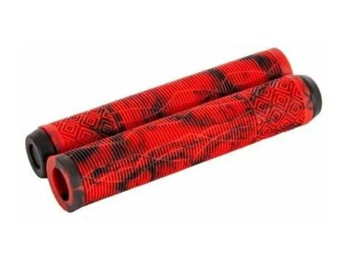 Грипсы STG  SZ-058H, 165 мм, красный с черным (10131010/160522/3239821, Китай)