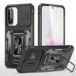 Чехол Safe Case с кольцом и защитой камеры для Samsung Galaxy A37