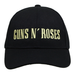 Бейсболка текстильная с вышивкой группы Guns'n'Roses