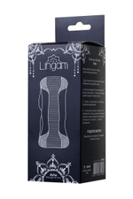 Прозрачный мастурбатор Lingam Asha (Цвет: прозрачный)
