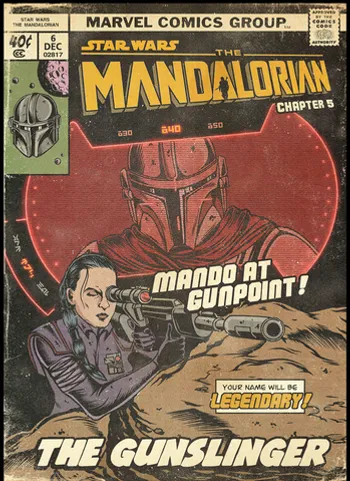 Постер «Star Wars: Mandalorian. Chapter 05 «The Gunslinger»
