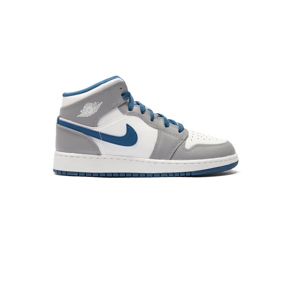 Кроссовки Jordan 1 Mid "True Blue" GS