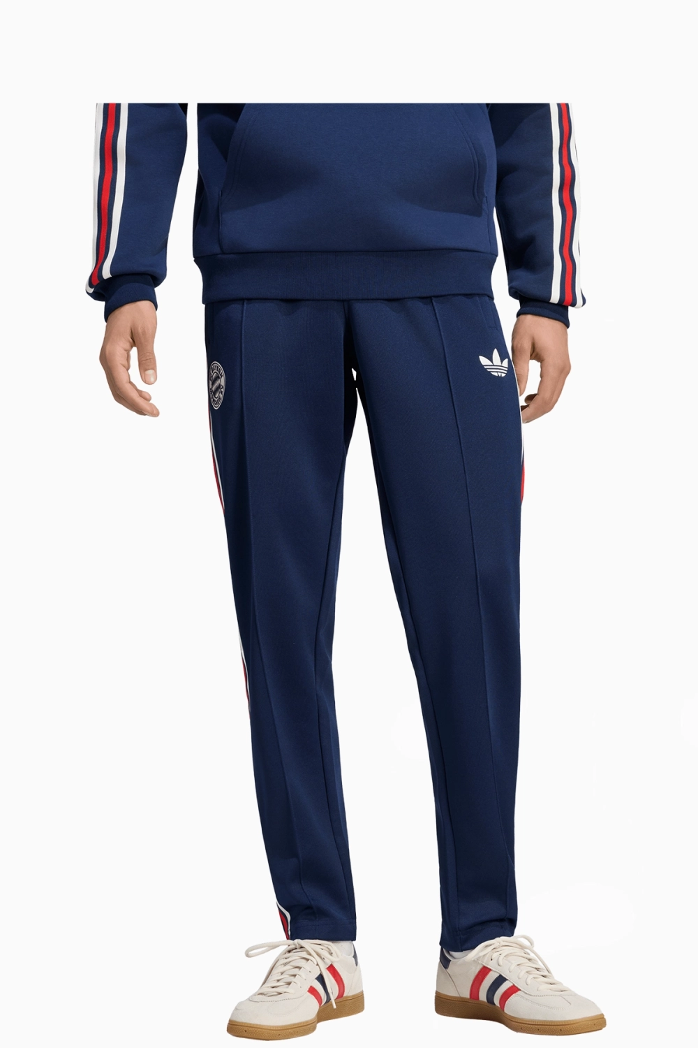 Штаны adidas Originals FC Bayern 26/27 Track - темно-синий