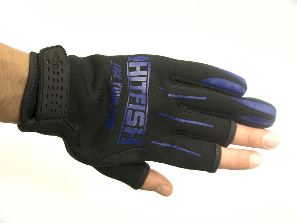 Перчатки HITFISH GLOVE-04 Синий