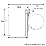 Стирально-сушильная машина Bosch WDU28590OE