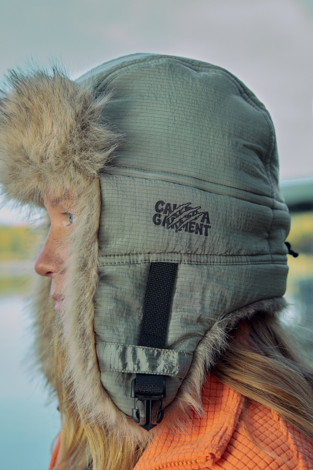 Шапка Called a Garment Beast Trapper Hat "Dusty Olive"