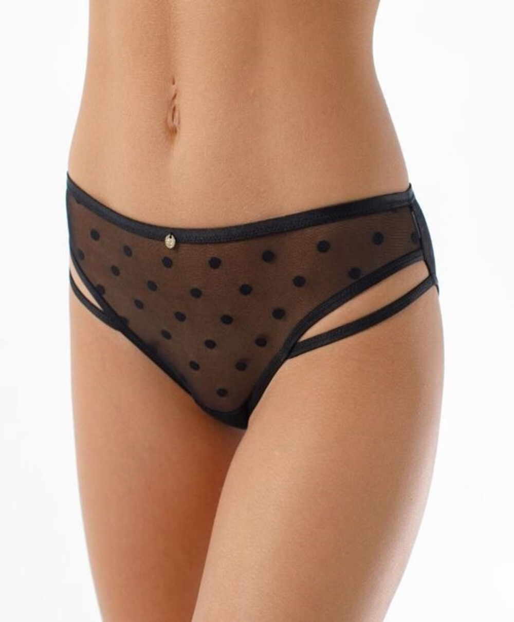 Трусики 65131 PIN UP Coquette Revue (nero/nudo черный 46(52))