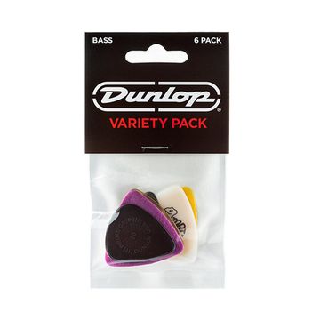 Набор медиаторов для бас-гитары, 6шт, Dunlop PVP117