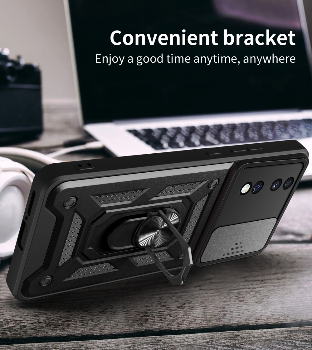 Чехол с кольцом Bumper Case для Honor 70
