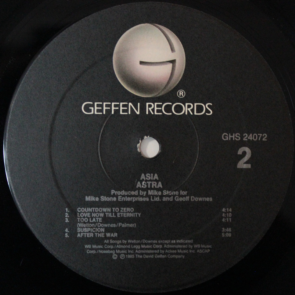 Asia / Astra (LP)